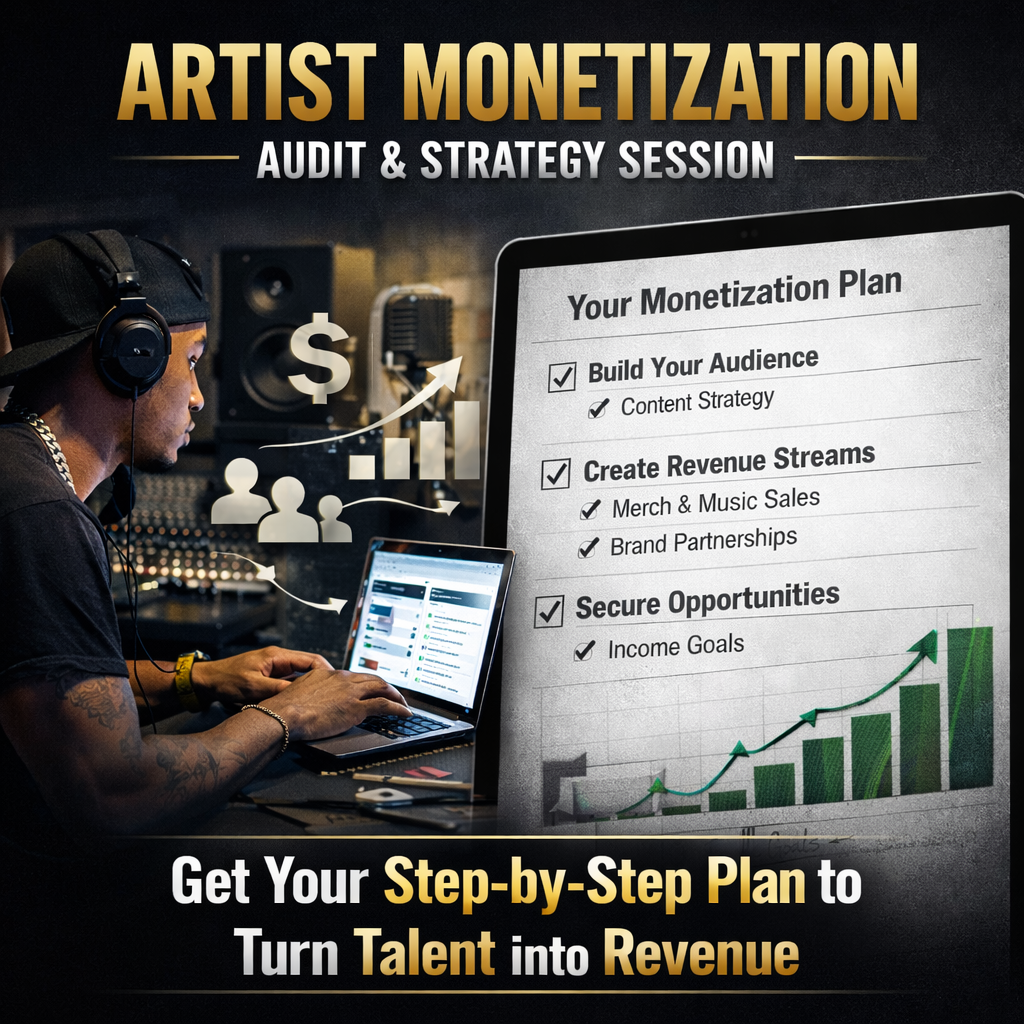 Artist Monetization Audit & Session